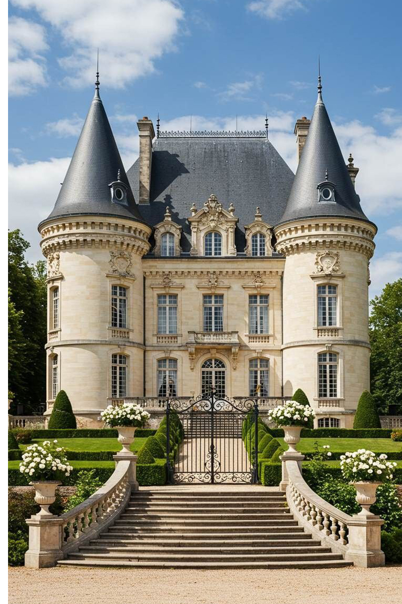 4-Old money chateau 4-Old money chateau